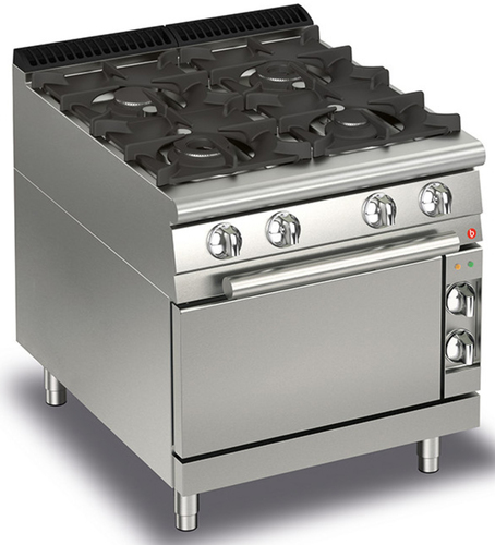 4 BURNER GAS ON GAS OVEN BARON